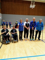 Luokkien 1-3 sarjan parikilpailun palkitut Pajulahdessa 2019
Kultaa Onerva Uuttera ja Jorma Parvianen (Nokia)