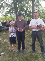 Onkikilpailun miesten sarjan palkitut 2019