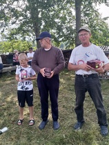 Onkikilpailun miesten sarjan palkitut 2019