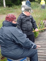 Apsa avustajanaan Telle