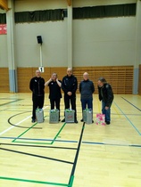 Ystäväbocciassa palkittuja 16.2.2019