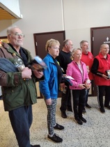 XIV ystäväboccian palkintojen jako