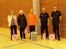 Ystäväbocciassa palkittuja 16.2.2019