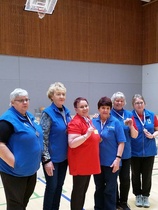 Naisten parikilpailun palkitut Pajulahdessa 2019
MSI:n naiset 2. ja 3. 