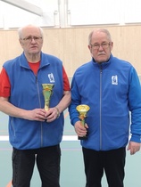 Risto Lepistö ja Pertti Gustafsson voittivat Härmä bocciakisan 2.3.2024.  Yleisessä sarjassa pelasi 23 paria kahdessa lohkossa, joista finaaliin karsittiin kahdeksan paria.