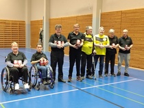 Pariboccia kilpailu Vilppulassa 6.4.2024 Kilpailussa Tampereen Invalideille kaksoisvoitto, Kukko Team Rauma 3:na ja neljäntenä Tampereen pari. Yleisessä sarjassa 16 paria, jokaiselle perille 15 ottelua.